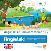 Angielski ze Smokiem Memo Część 1 i Część 2 Kurs słownictwa dla dzieci w wieku 4-6 lat -  - książka