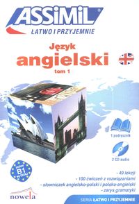 Język angielski Łatwo i przyjemnie Tom 1 + 2CD -  - książka