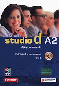 Studio d A2 Język niemiecki Podręcznik z ćwiczeniami + CD Tom 2 -  - książka