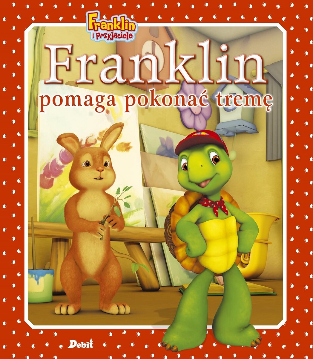 Franklin i przyjaciele. Franklin pomaga pokonać tremę - Paulette Bourgeois - książka