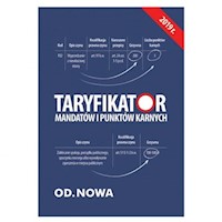 Taryfikator mandatów i punktów karnych 2019 -  - książka