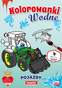 Kolorowanka wodna Pojazdy - Włodarczyk Hubert - książka
