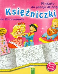 Księżniczki Plakaty do kolorowania -  - książka