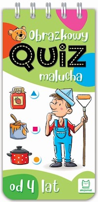 Obrazkowy quiz malucha od 4 lat -  - książka
