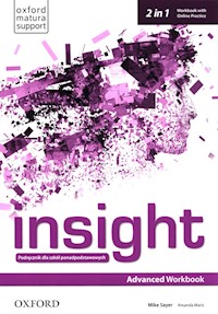 Insight Advanced Workbook with Online Practice - Sayer Mike, Maris Amanda - książka