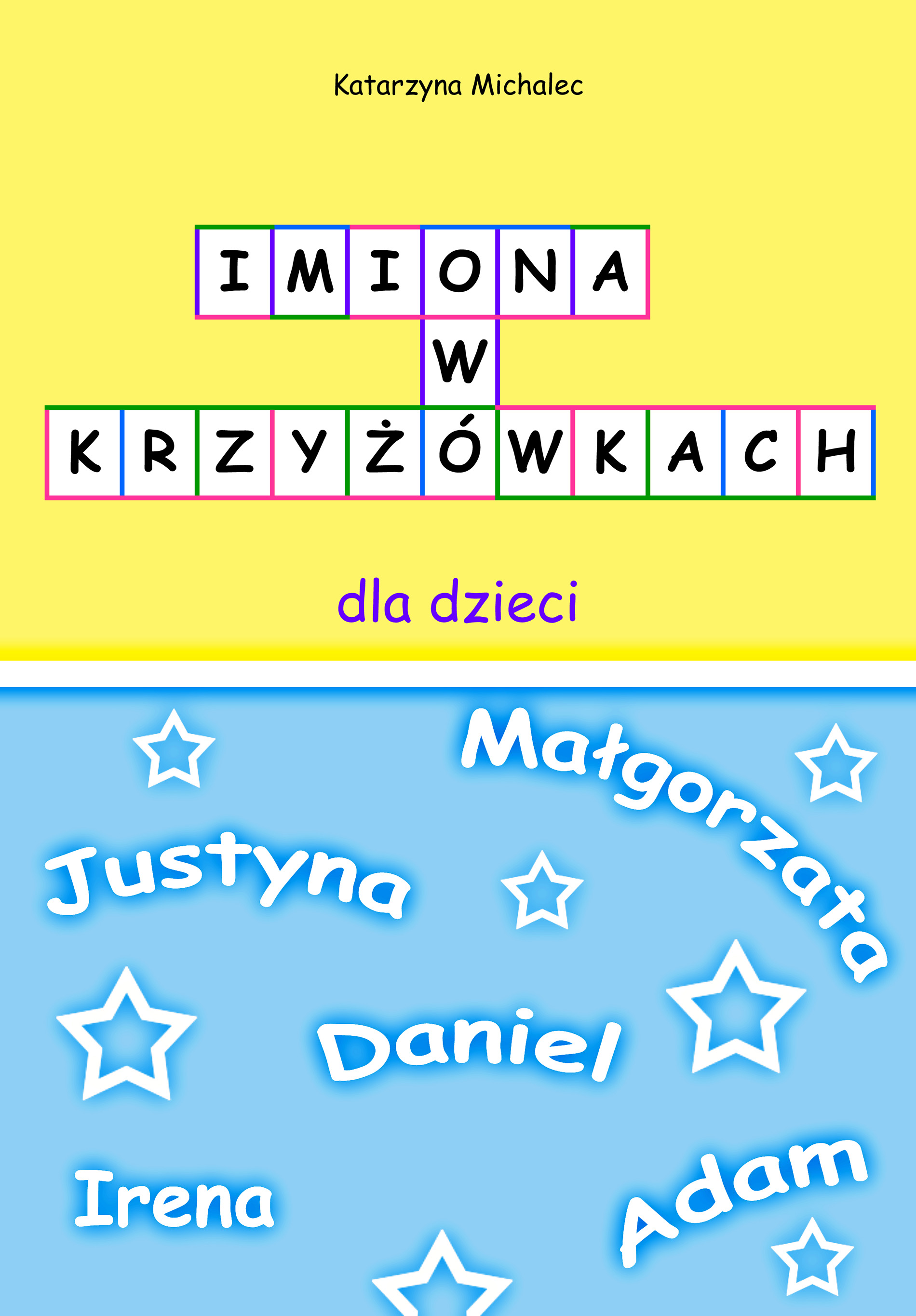 Imiona w krzyżowkach dla dzieci