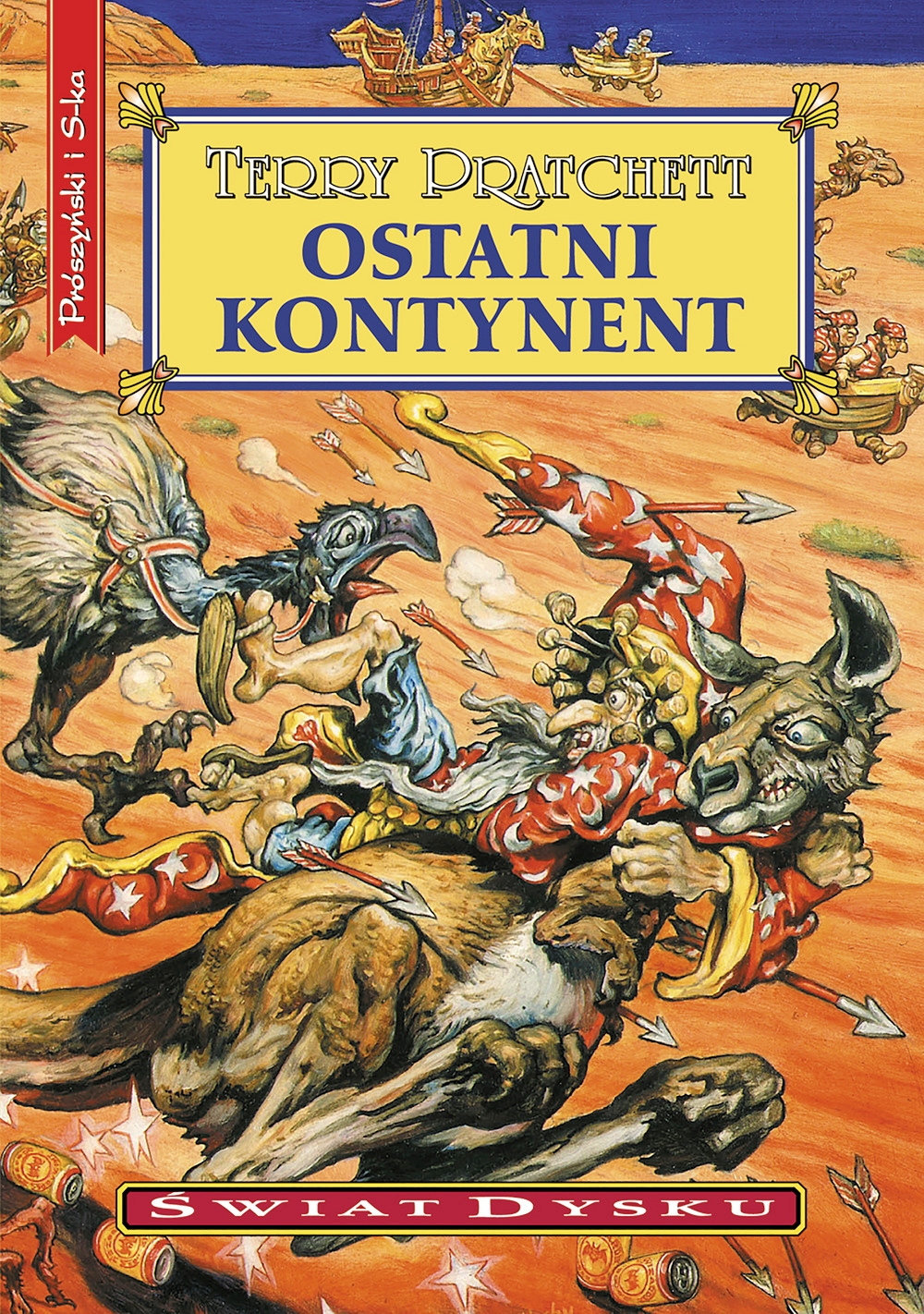Ostatni kontynent. Świat Dysku - Terry Pratchett - książka