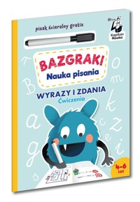 Bazgraki Nauka pisania Ćwiczenia Litery i wyrazy Kapitan Nauka - Szulczyk Antonina - książka