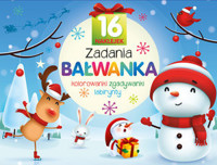 Zadania Bałwanka. Kolorowanki, zgadywanki, labirynty - zbiorowa praca - książka