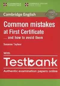 Common Mistakes at First Certificate with Testbank - Tayfoor Susanne - książka