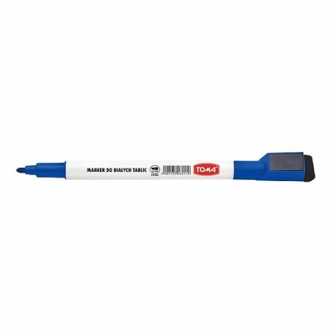 Marker Toma do tablic suchościeralnych 1mm - niebieski (TO-26812) -  - książka
