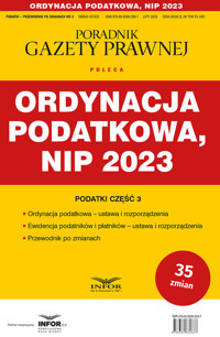 Ordynacja podatkowa NIP 2023 -  - książka