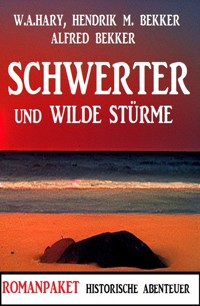 Schwerter und wilde Stürme: Romanpaket Historische Abenteuer - Alfred Bekker - ebook