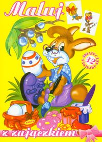 Maluj z zajączkiem -  - książka