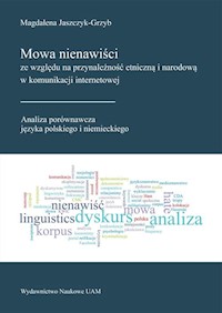 Mowa nienawiści ze względu na przynależność etniczną i narodową w komunikacji internetowej - Jaszczyk-Grzyb Magdalena - książka