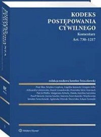 Kodeks postępowania cywilnego Komentarz Art. 730-1217 -  - książka