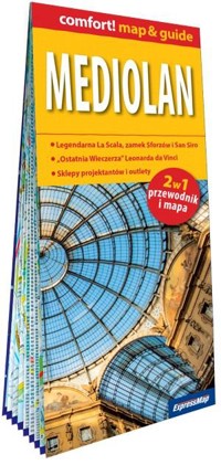 comfort!map&guide Mediolan 2w1 laminowany - Marta Lasota - książka