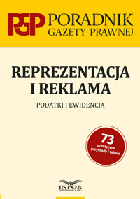 Reprezentacja i reklama Podatki i ewidencja - Praca zbiorowa - książka