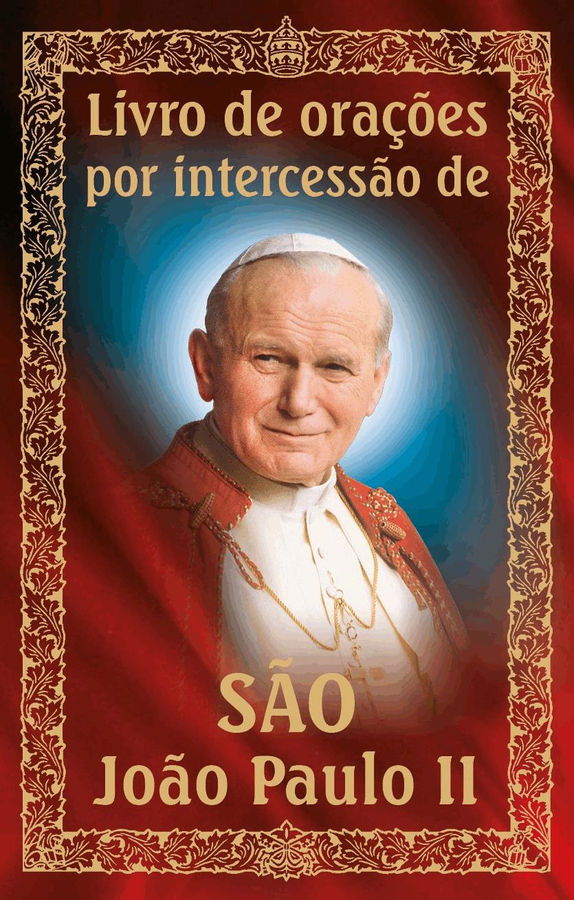 Okładka:Livro de orações por intercessão de São João Paulo II 