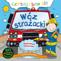 Czytaj i baw się. Wóz strażacki - Simon Abbott (ilustr.) - książka