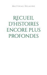 Recueil d'histoires encore plus profondes - Matthias Delaune - ebook