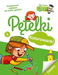 Pętelki. Kolorowanki - praca zbiorowa - książka