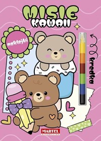Modułowa kredka. Misie kawaii z naklejkami - zbiorowa praca - książka