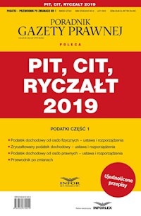 PIT CIT Ryczałt 2019 -  - książka