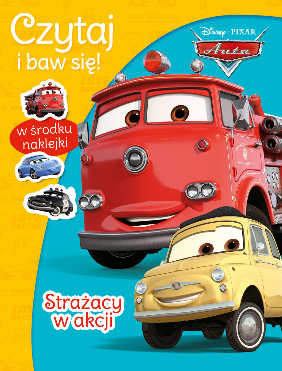 Czytaj i baw się! Strażacy w akcji. Disney Pixar Auta -  - książka