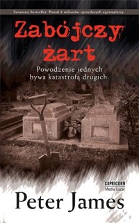 Zabójczy żart - Peter James - ebook + książka