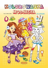 Kolorowanka Modnisia - Halina Gołek - książka
