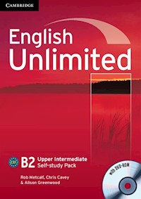 English Unlimited Upper Intermediate Self-study pack Workbook + DVD - Metcalf Rob, Cavey Chris, Greenwood Alison - książka