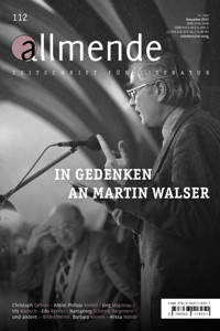 Allmende 112 – Zeitschrift für Literatur -  - ebook