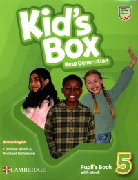 Kid's Box New Generation 5 Pupil's Book with eBook British English - Nixon Caroline, Tomlinson Michael - książka