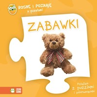 Rosnę i poznaję z puzzlami Zabawki -  - książka