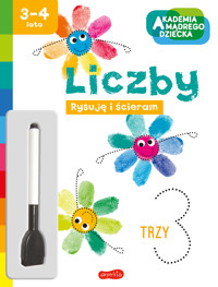 Liczby. Akademia mądrego dziecka. Rysuję i ścieram -  - książka
