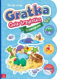 Gratka-Quiz trzylatka Zeszyt drugi -  - książka