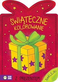 Świąteczne kolorowanie z prezentem - - książka