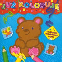 Już koloruję Miś niebieska -  - książka