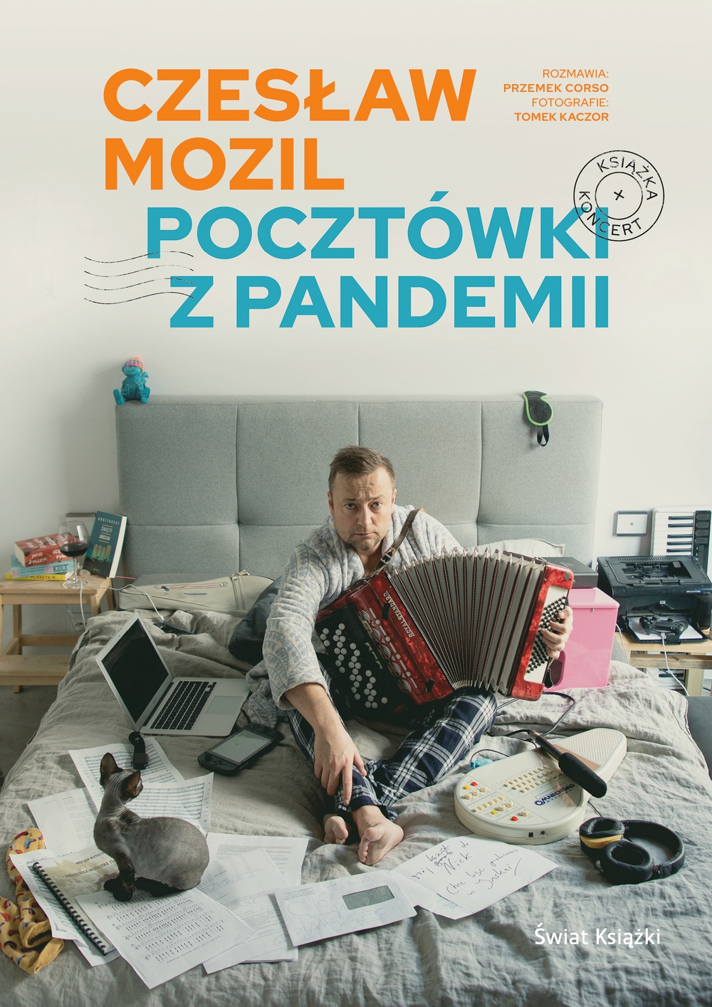 Czesław Mozil. Pocztówki z pandemii (książka z autografem) - Przemysław Corso, Czesław Mozil - książka