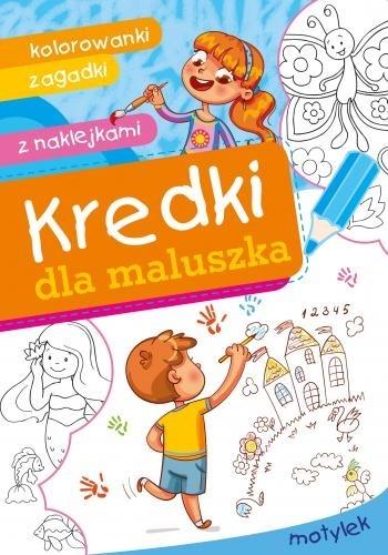 Kredki dla maluszka. Motylek - Dorota Krassowska - książka