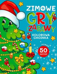 Zimowe gry i zabawy Kolorowa choinka -  - książka