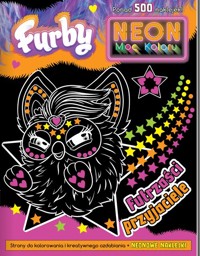 Furby Neon Moc koloru Futrzaści przyjaciele -  - książka