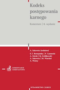Kodeks postępowania karnego Komentarz -  - książka