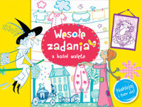 Wesołe zadania z baśni wzięte. Naklejaj i baw się! - Wiśniewska Anna - książka