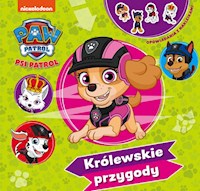 Psi Patrol Opowiadania z naklejkami Królewskie przygody -  - książka