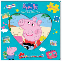 Peppa Pig. Książka z puzzlami. Świat do odkrycia - zbiorowa praca - książka