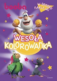 Booba Wesoła kolorowanka z naklejkami -  - książka