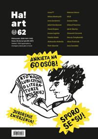 Ha!art 2025, nr 62 - Wydawnictwo Ha!art - ebook