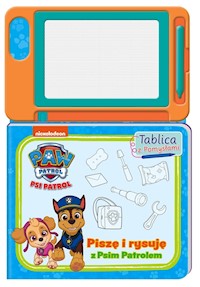 Psi Patrol Tablica z pomysłami Piszę i rysuję z Psim Patrolem! -  - książka